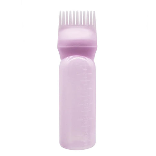 120Ml Hair Dye Applicator Oil Applicator Bottle Hair Brush Dyeing Shampoo Bottle Salon Coloring Hairdressing Tool