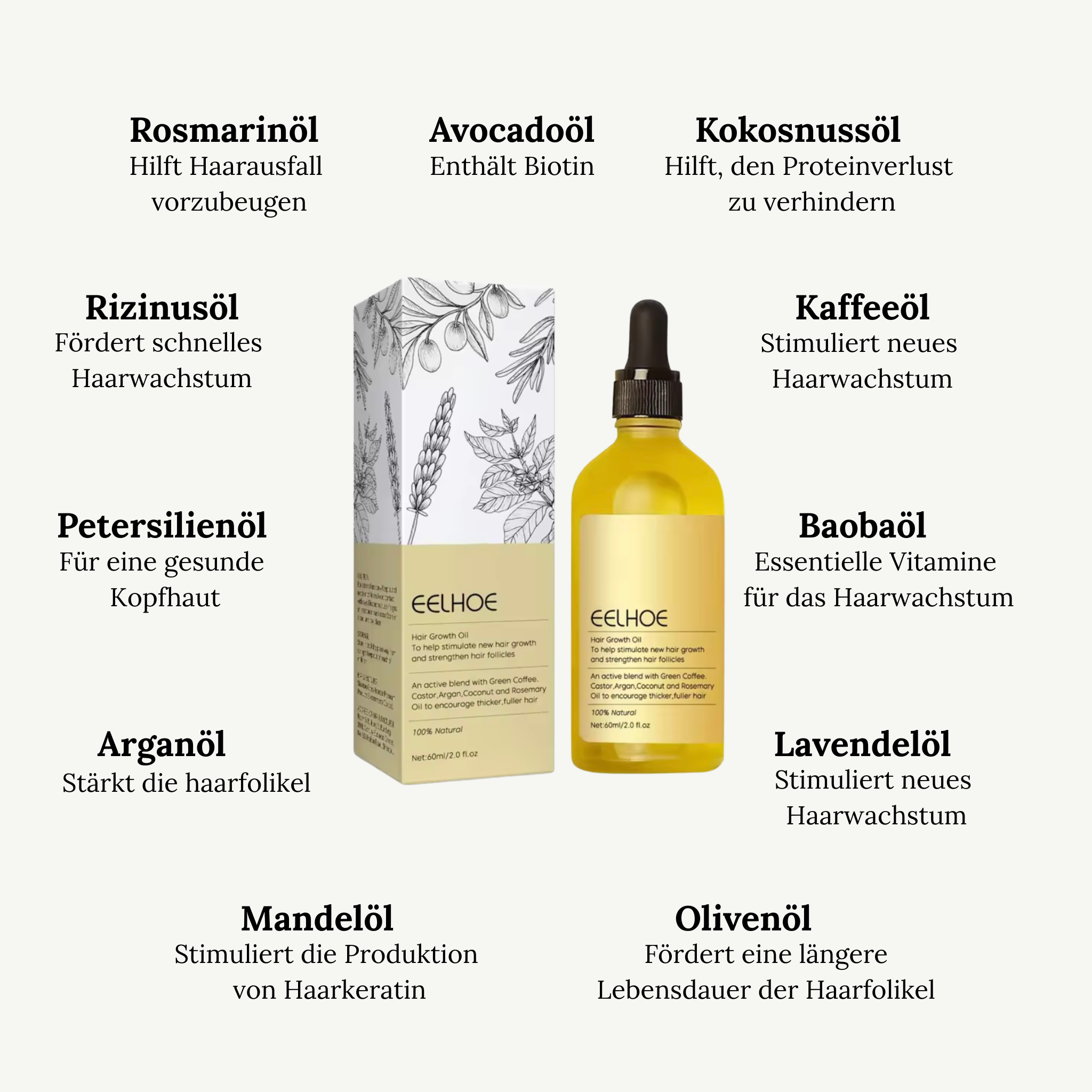 🌱 Natürliches Haar Öl 🌱